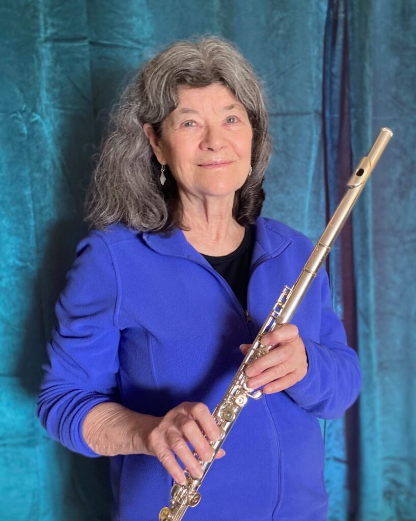 Francisca with flute